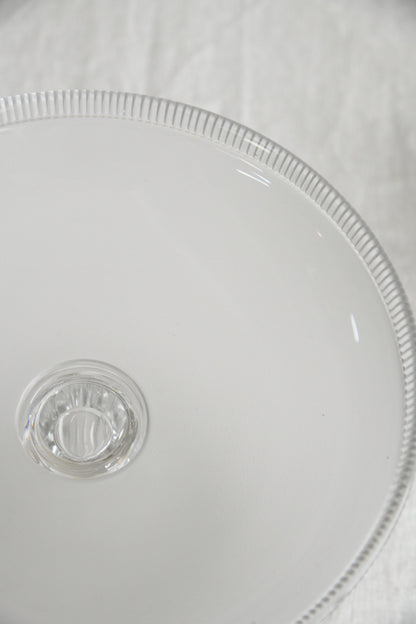 Frosted Glass Tazza
