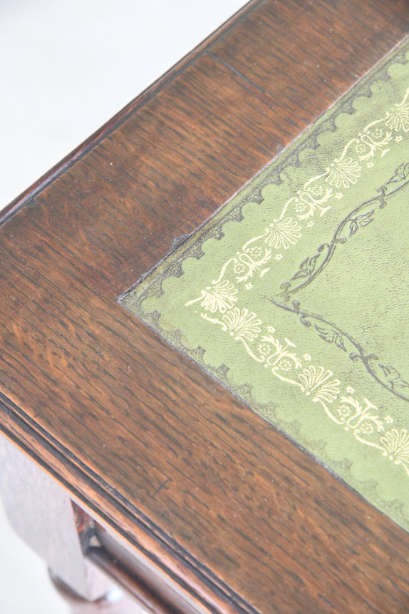 Edwardian Oak Writing Table