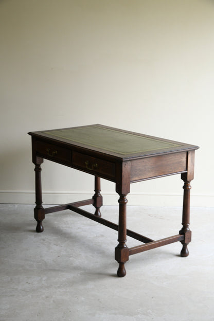 Edwardian Oak Writing Table