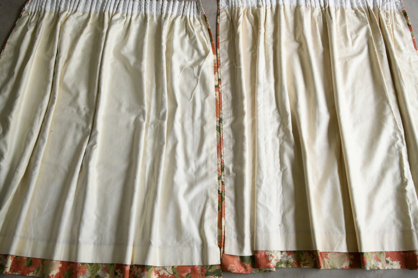 Vintage Floral Curtains