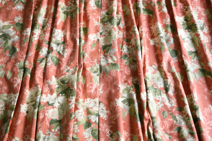 Vintage Floral Curtains