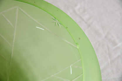 Vintage Green Glass Flycatcher Shade