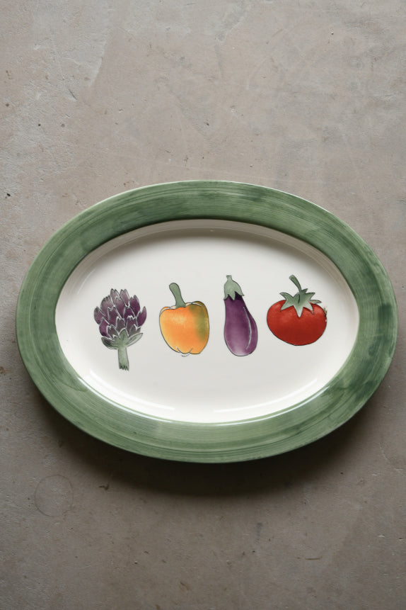 Oval Serving Plate