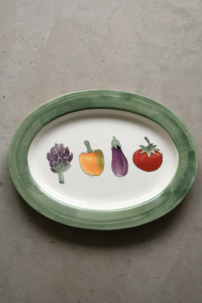 Oval Serving Plate