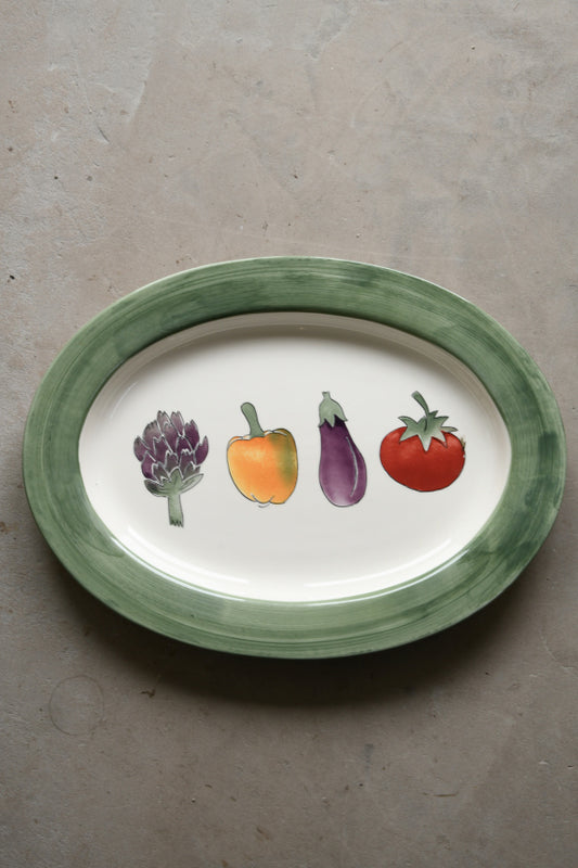Oval Serving Plate