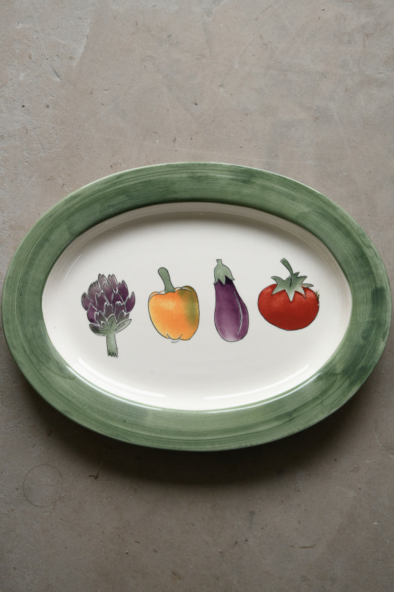Oval Serving Plate