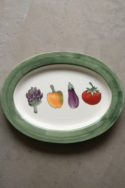 Oval Serving Plate