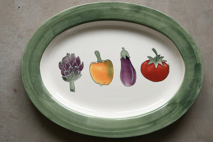 Oval Serving Plate