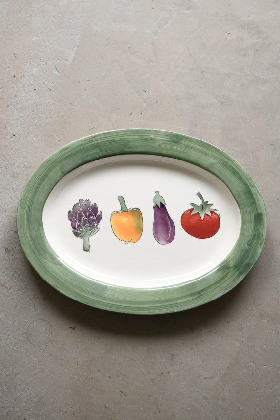 Oval Serving Plate