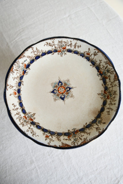 Pair Victorian Ceramic Cake Stands