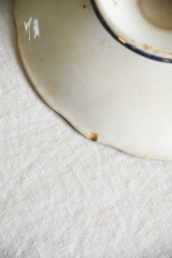 Pair Victorian Ceramic Cake Stands
