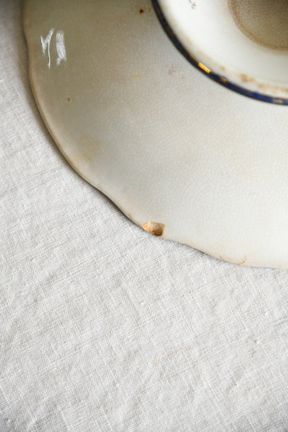 Pair Victorian Ceramic Cake Stands