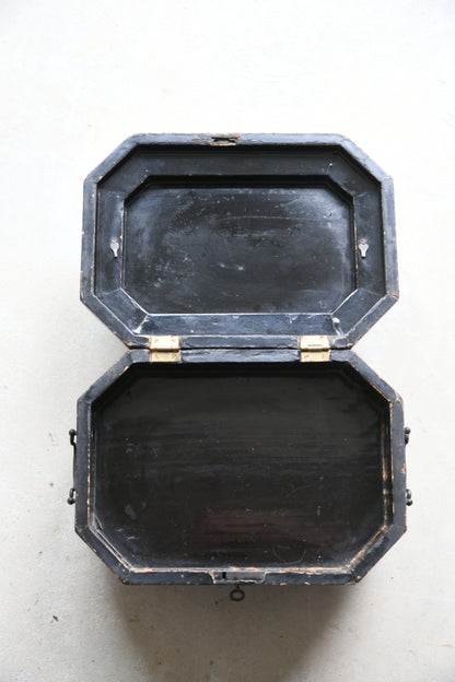 Chinese Black Lacquer Box