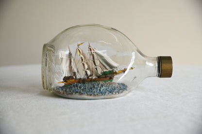 Vintage Haig Dimple Ship in Bottle
