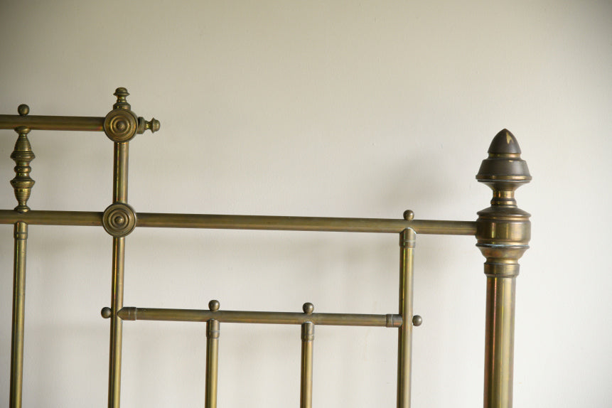 Victorian Brass Double Bed Frame