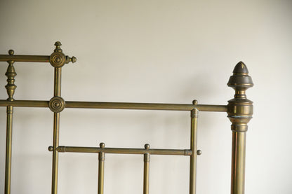Victorian Brass Double Bed Frame