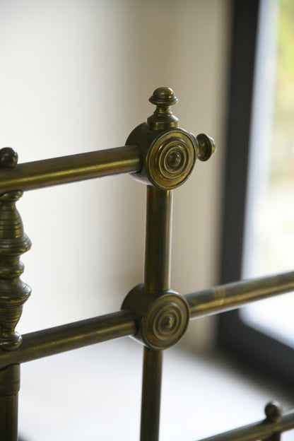 Victorian Brass Double Bed Frame