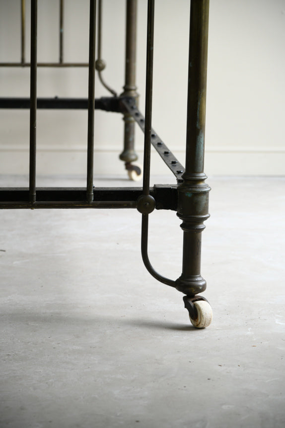 Antique Brass Single Bed Frame