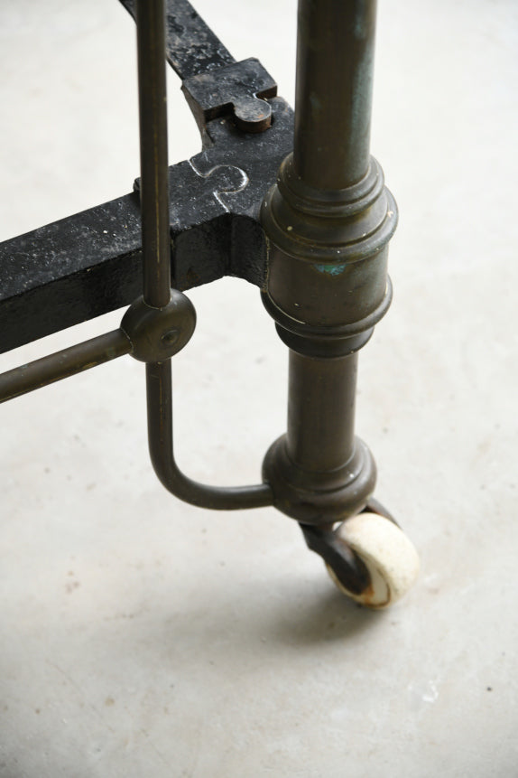 Antique Brass Single Bed Frame