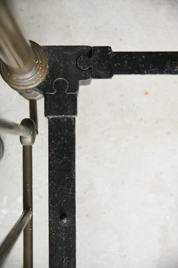 Antique Brass Single Bed Frame