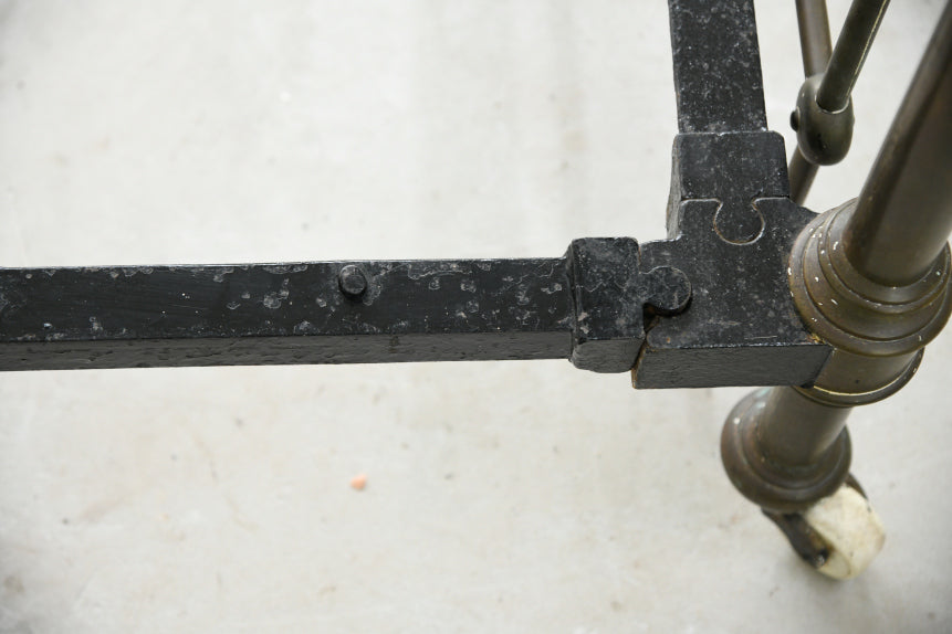 Antique Brass Single Bed Frame