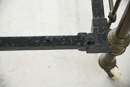 Antique Brass Single Bed Frame