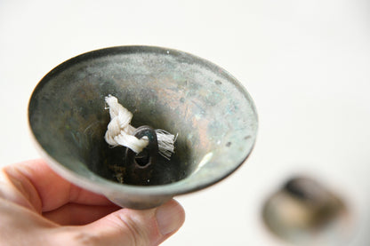 Single Dutch Style Brass 6 Arm Candelabra Chandelier