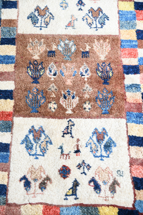 Persian Gabbeh Wool Rug
