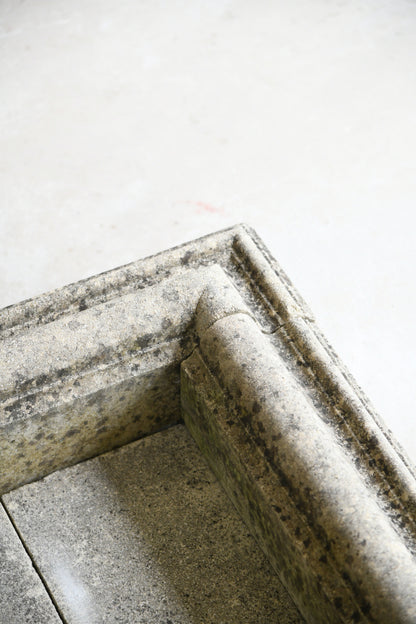 Bolection Style Limestone Fireplace