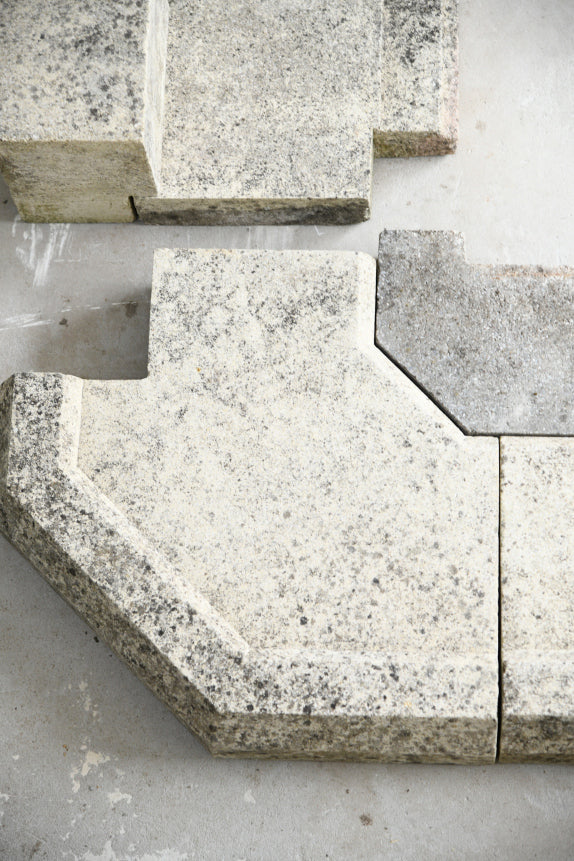 Bolection Style Limestone Fireplace