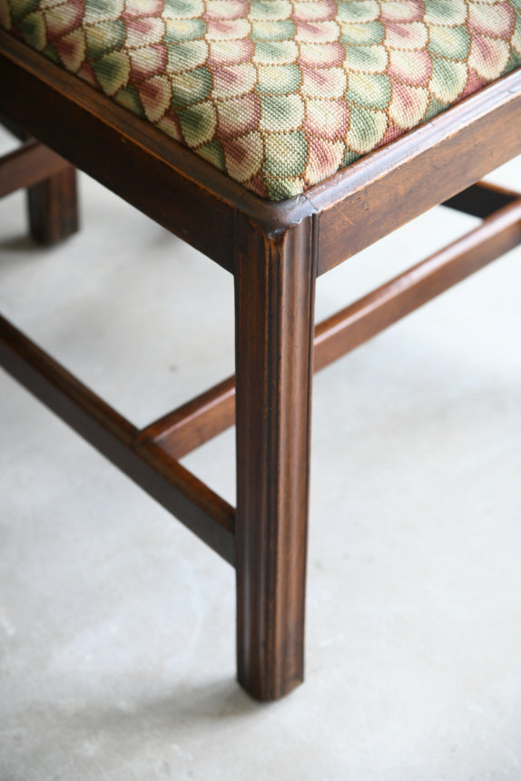 6 Mahogany Chippendale Style Dining Chairs