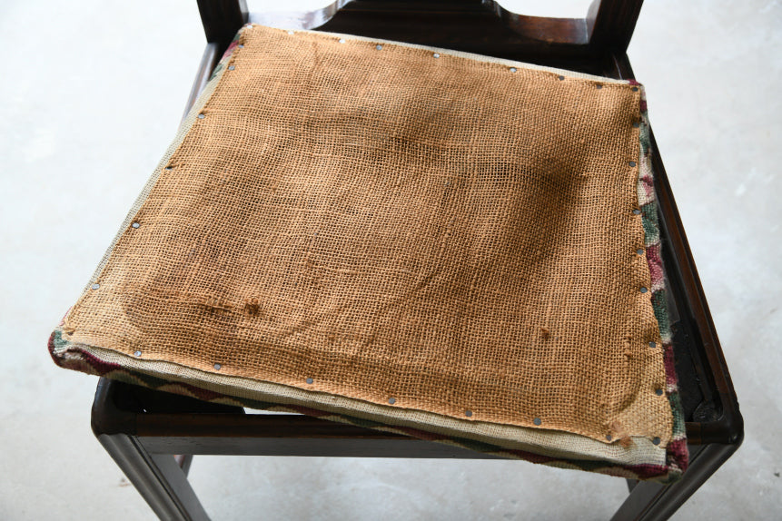 6 Mahogany Chippendale Style Dining Chairs