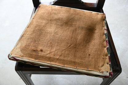 6 Mahogany Chippendale Style Dining Chairs