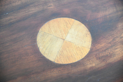 Edwardian Mahogany Round Occasional Table