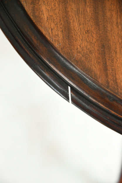 Edwardian Mahogany Round Occasional Table