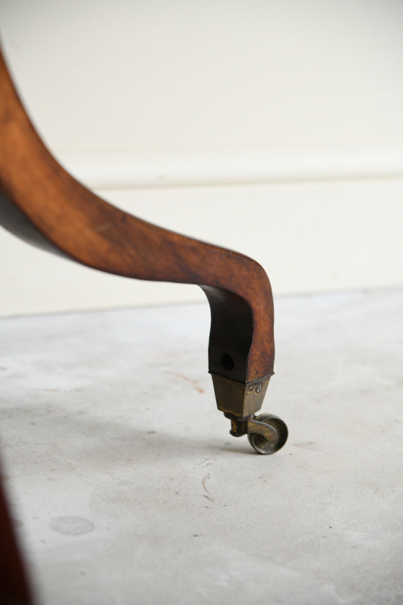 Edwardian Mahogany Round Occasional Table