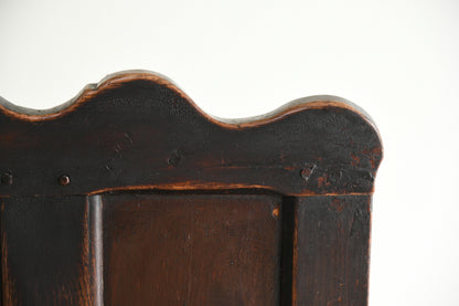 Antique Oak Wainscot Chair