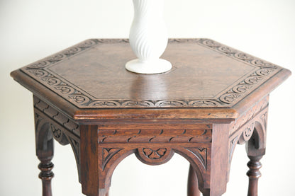 Victorian Oak Occasional Table