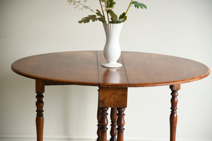 Antique Walnut Drop Leaf Table