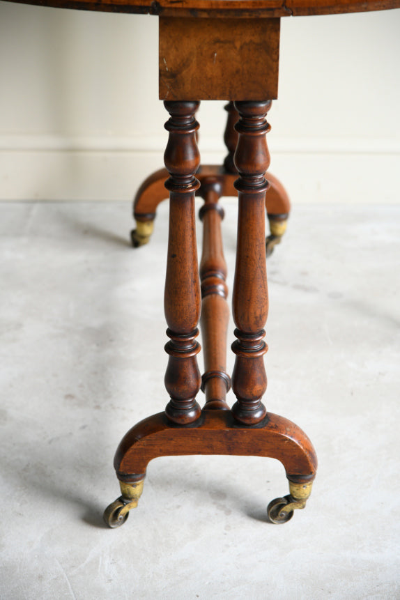Antique Walnut Drop Leaf Table