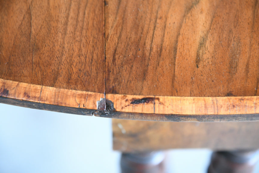 Antique Walnut Drop Leaf Table