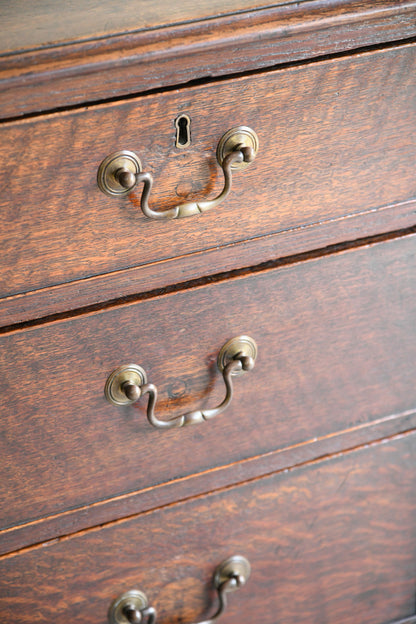 Antique Georgian Oak Chest of Drawers