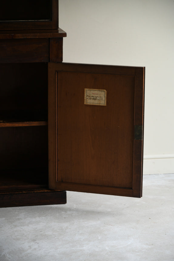 Victorian Mahogany Glazed Bookcase