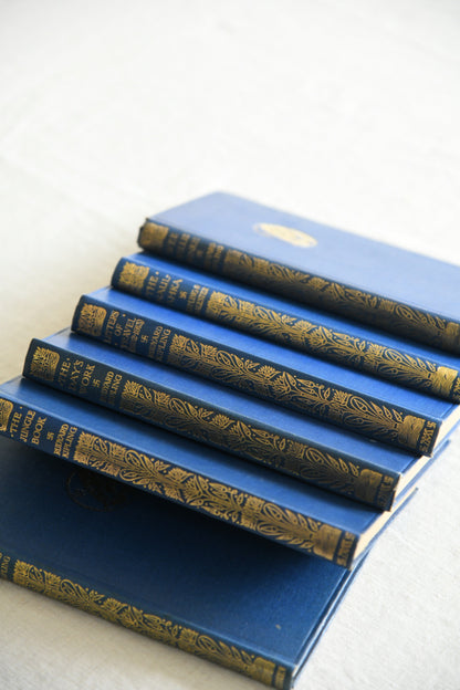 6 Rudyard Kipling Hard Back Books