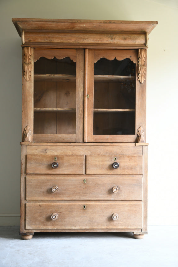 Bleached Mahogany Glazed Dresser