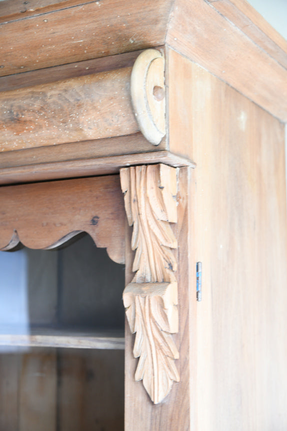 Bleached Mahogany Glazed Dresser