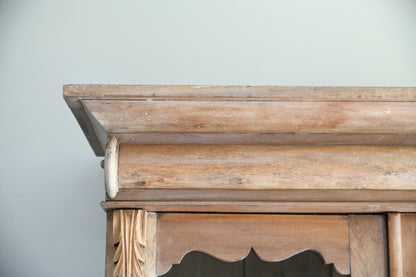 Bleached Mahogany Glazed Dresser