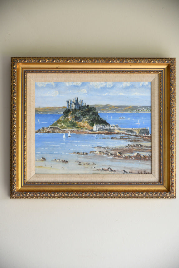St Michaels Mount Coastal Scene
