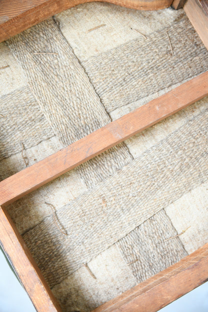 Pair Biedermeier Walnut Side Chairs