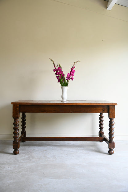 Oak Rectangular Kitchen Table